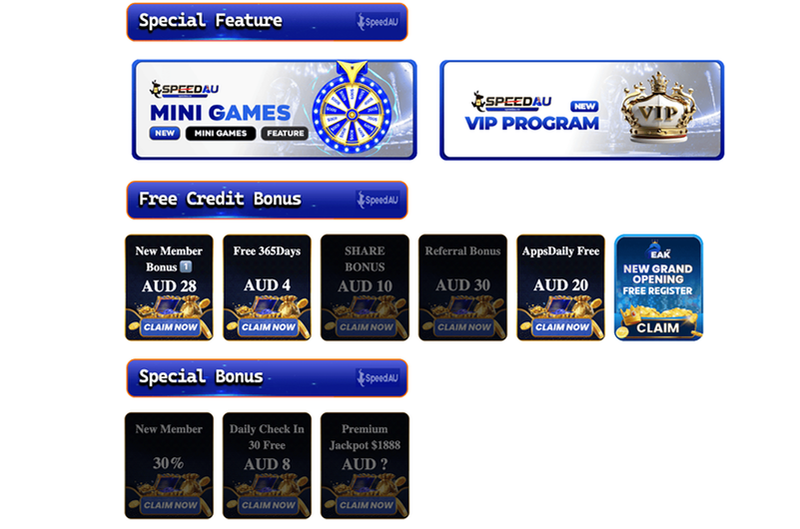 SpeedAU Bonuses